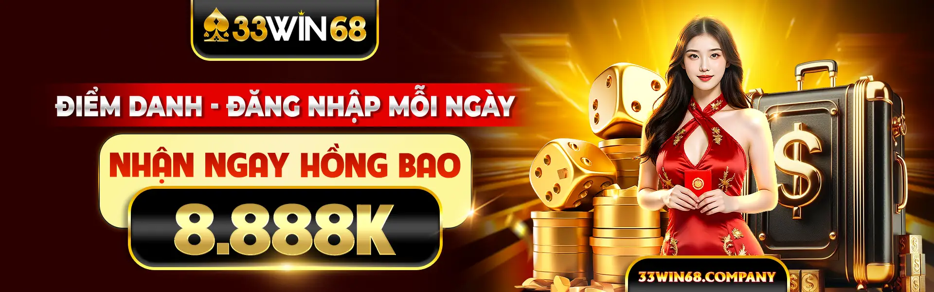 33win68 điểm danh nhận quà